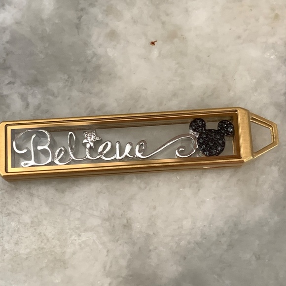 Believe Gold Vertical Locket #keepsake - Picture 6 of 8